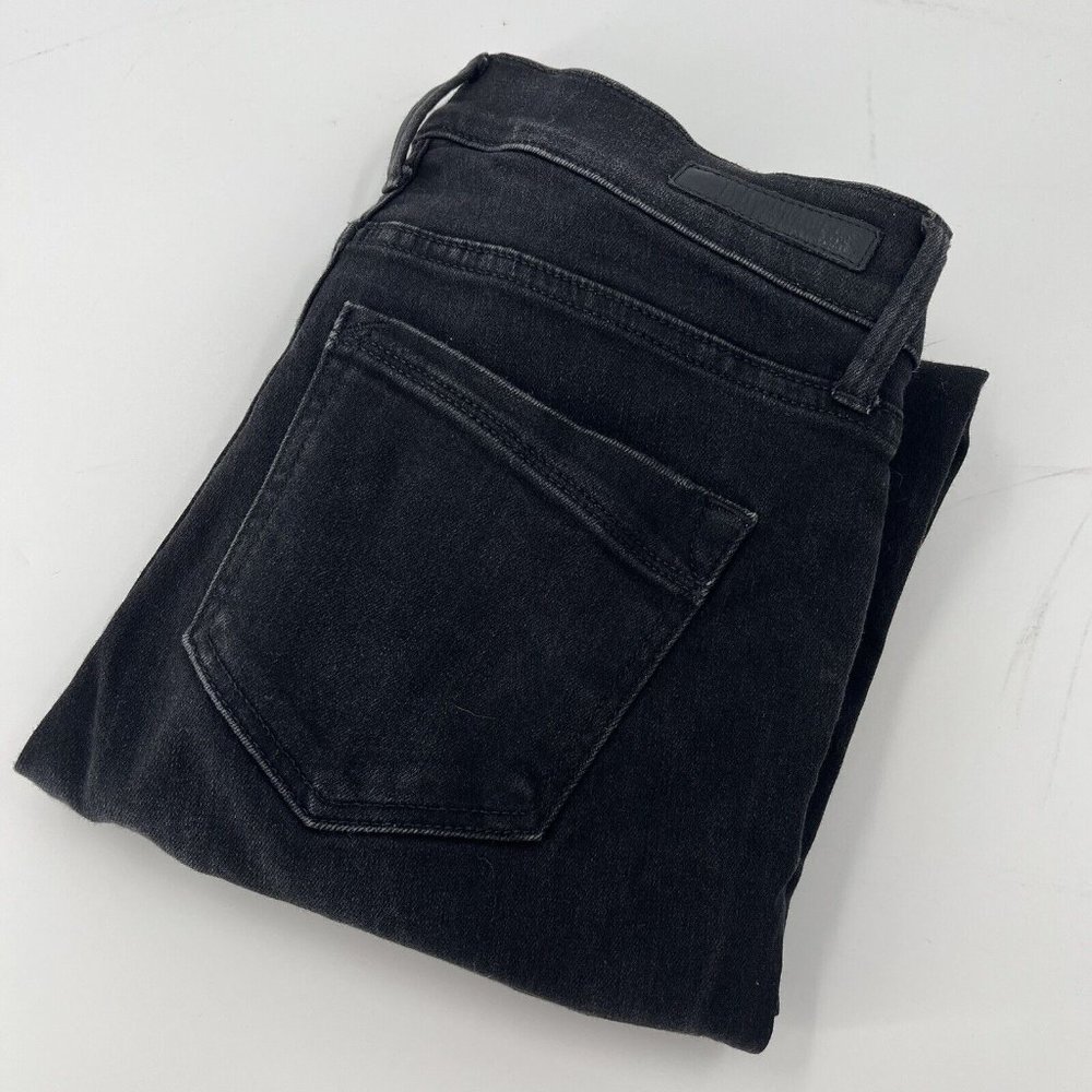 Express Black Mid-Rise Super Soft Jean Leggings Size 4